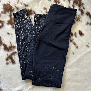 LULULEMON - compression run leggings w/ back zipper pocket - out of production!
